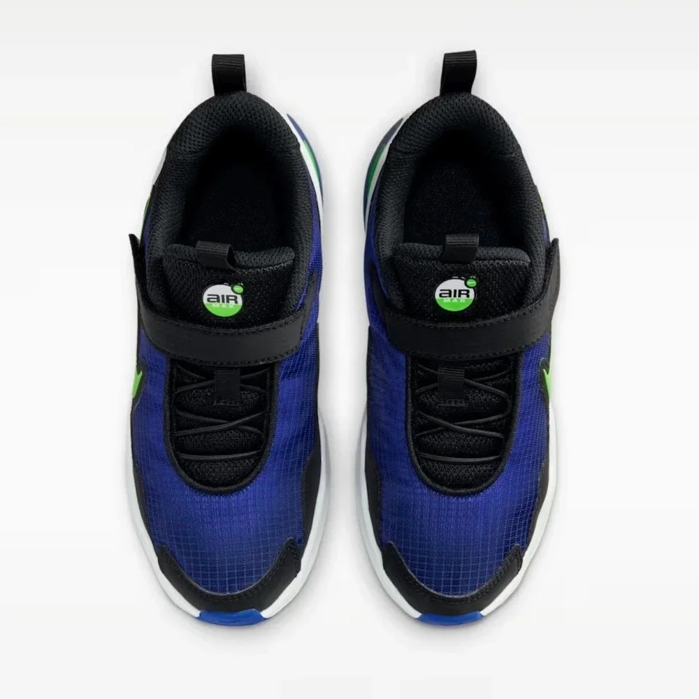 Nike Air Max Nova Kids 12c Blue NIB Hook and Loop Athletic Sneakers FN4459-400